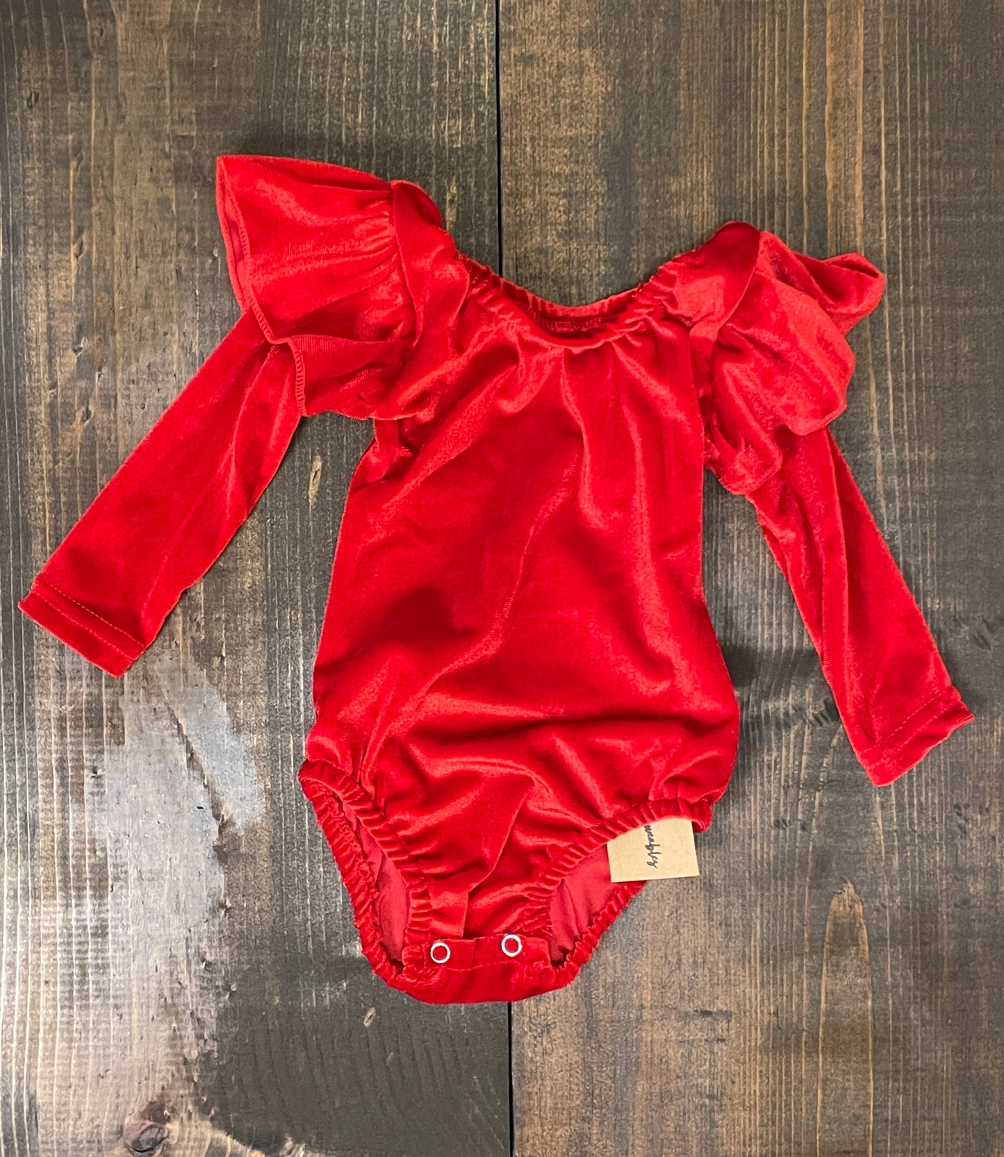 Red Velvet Romper