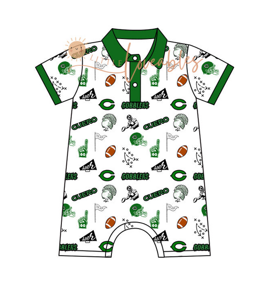 Boys Cuero Romper Polo *PREORDER*