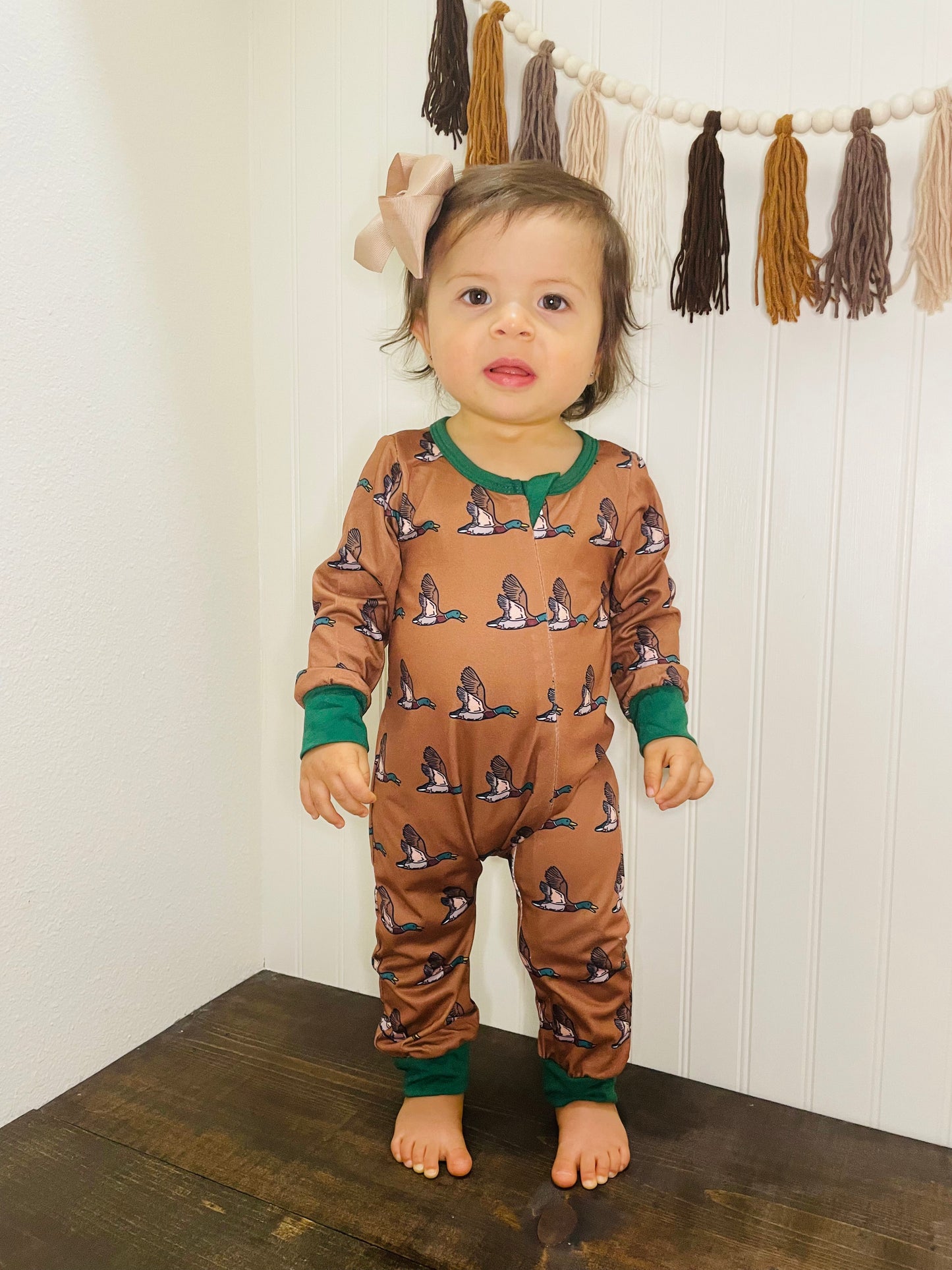 Duck Season Baby Romper