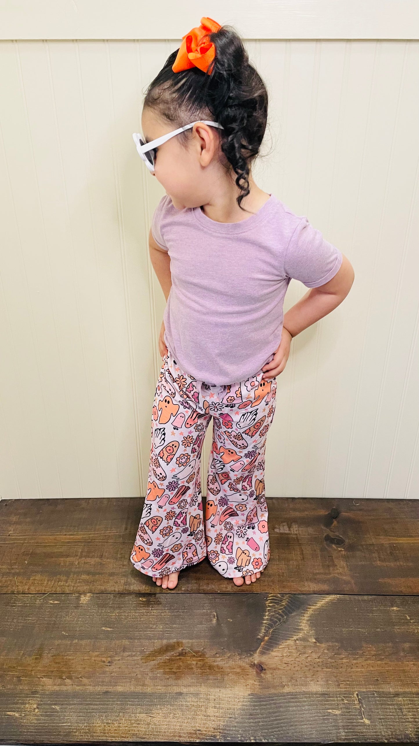 Halloween Retro Bell Bottom Pants